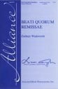 Beati Quorum Remissae SATB choral sheet music cover